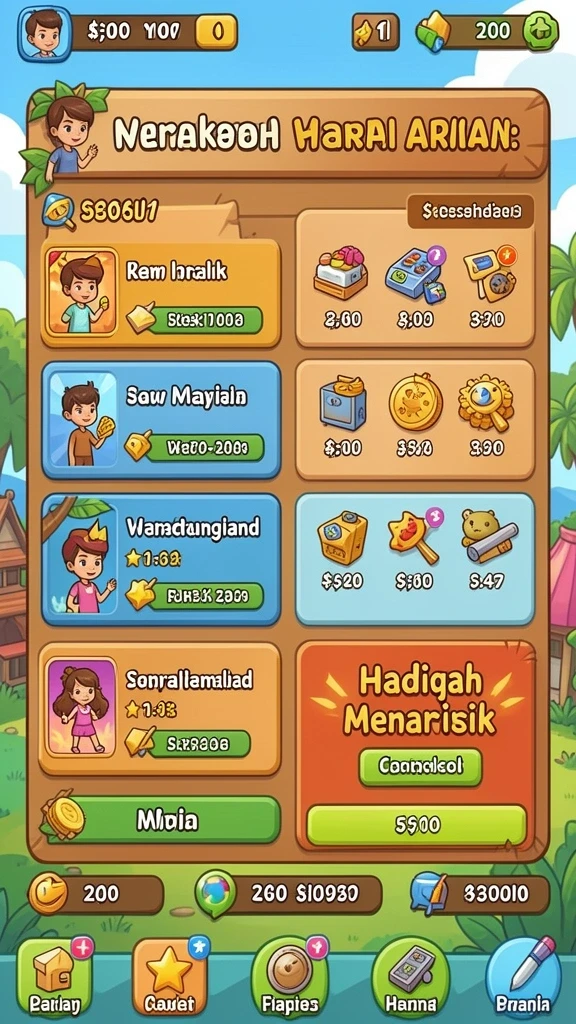 Tampilan antarmuka yang menarik dan mudah dipahami.