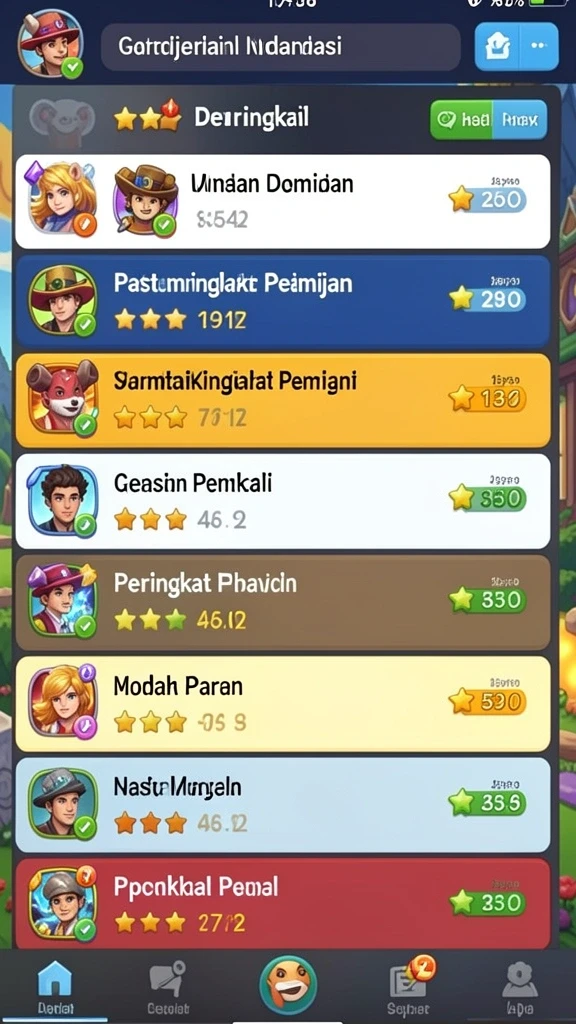 Tampilan antarmuka yang ramah pengguna dan menarik.