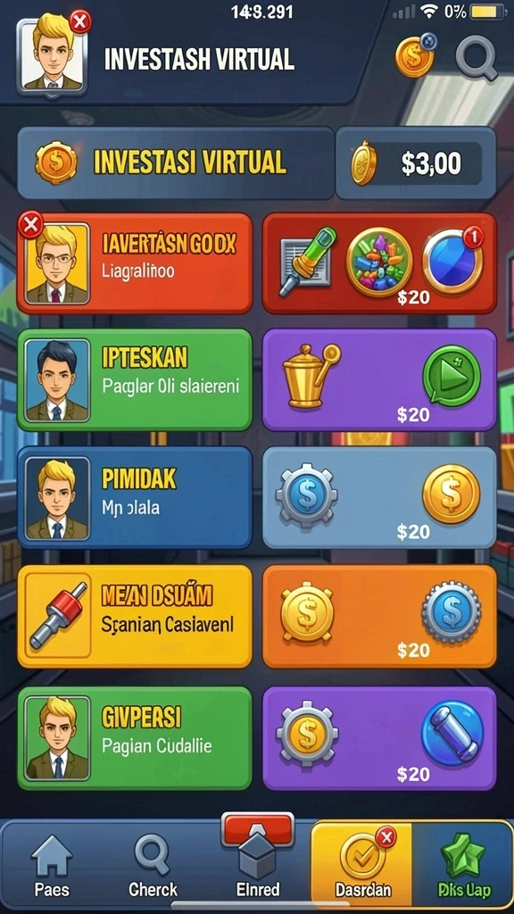 Tampilan interface yang ramah pengguna.