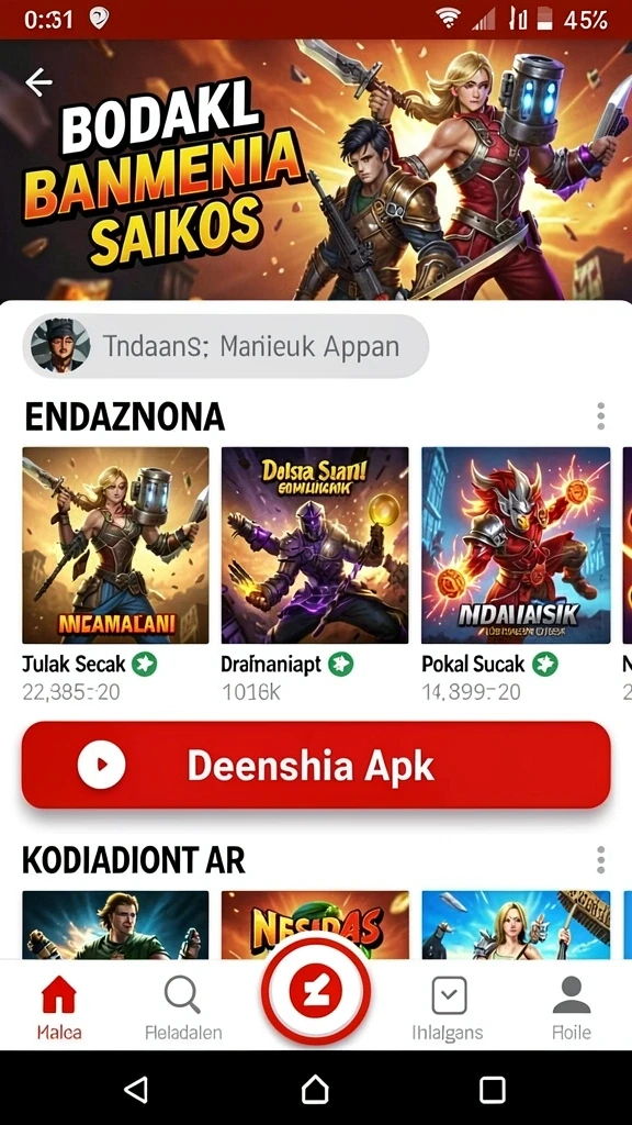 Tampilan antarmuka 567SLOTS yang menarik dan mudah digunakan.