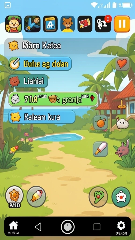 Level baru yang menantang dan seru untuk dimainkan.