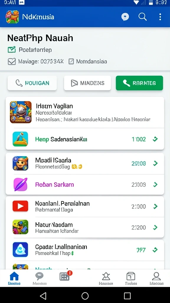 Screenshot menunjukkan fitur live chat yang responsif.