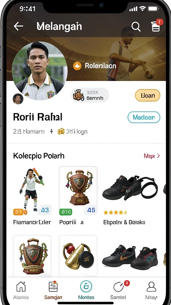 Karakter unik yang bisa dipilih oleh pemain.