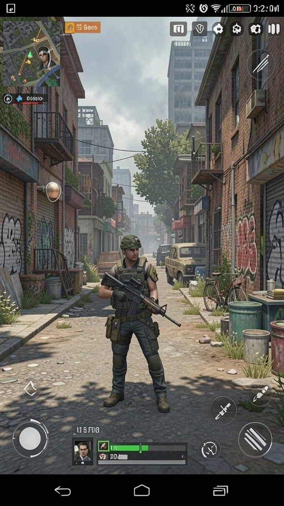 Gameplay dengan beragam mode menarik.