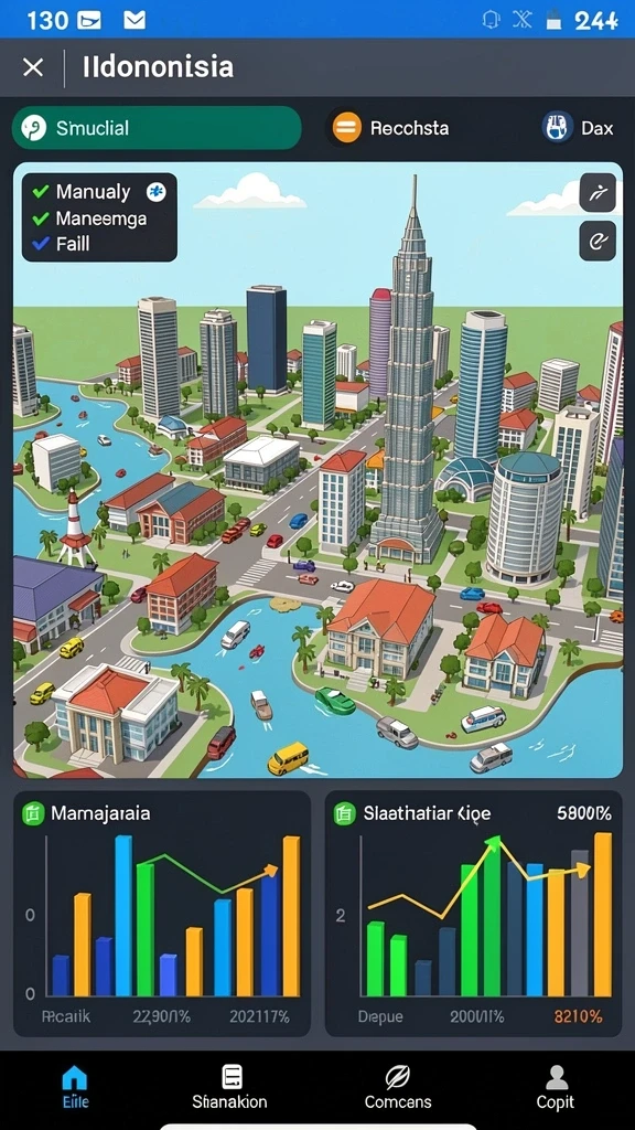 Berbagai pilihan permainan yang mengasyikkan.