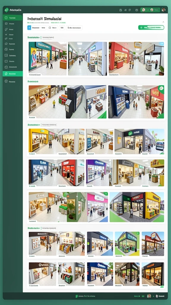 Tampilan antarmuka permainan yang menarik dan user-friendly.