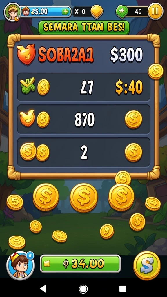 Bonus menarik bagi pengguna baru.