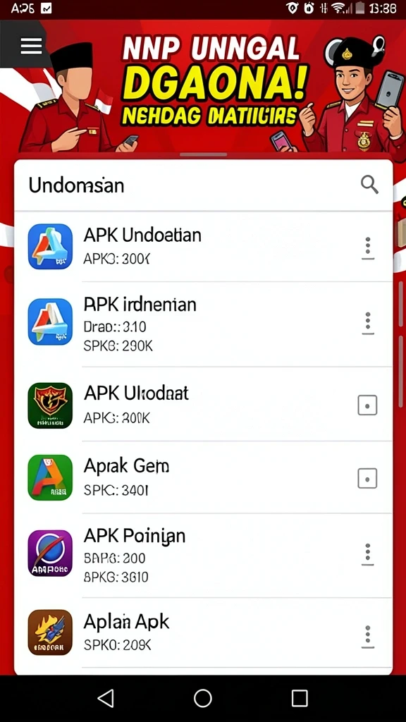 Tampilan pertempuran seru melawan alien jahat.