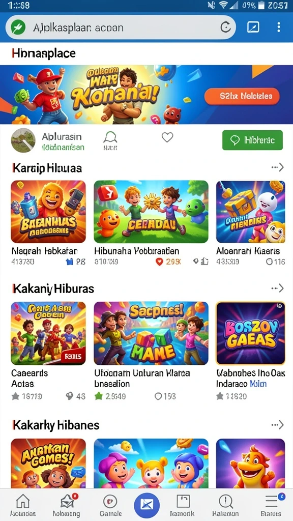 Tampilan grafis yang indah dan menawan.