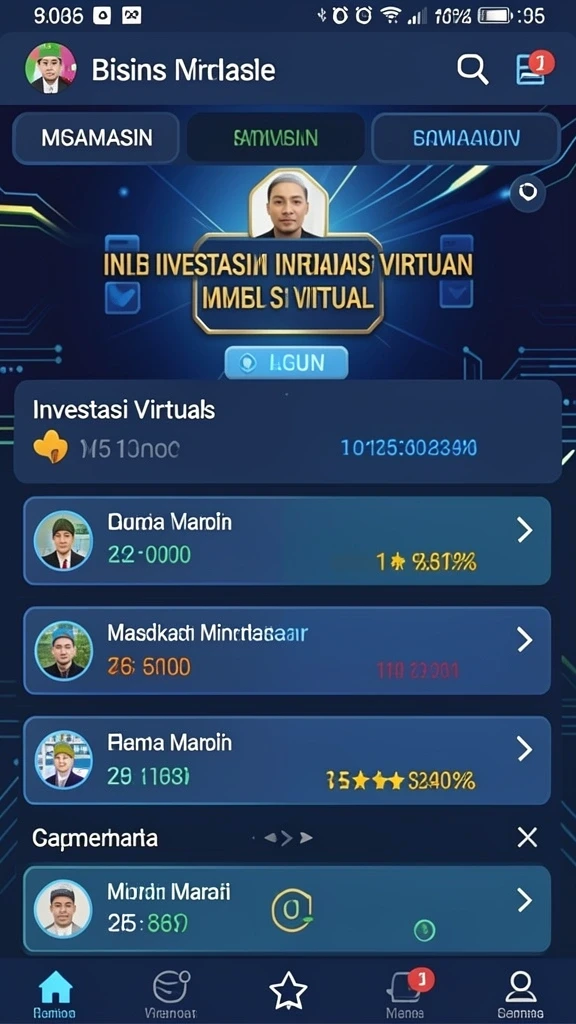 Tangkapan layar fantastis menunjukkan aksi permainan di level pertama.