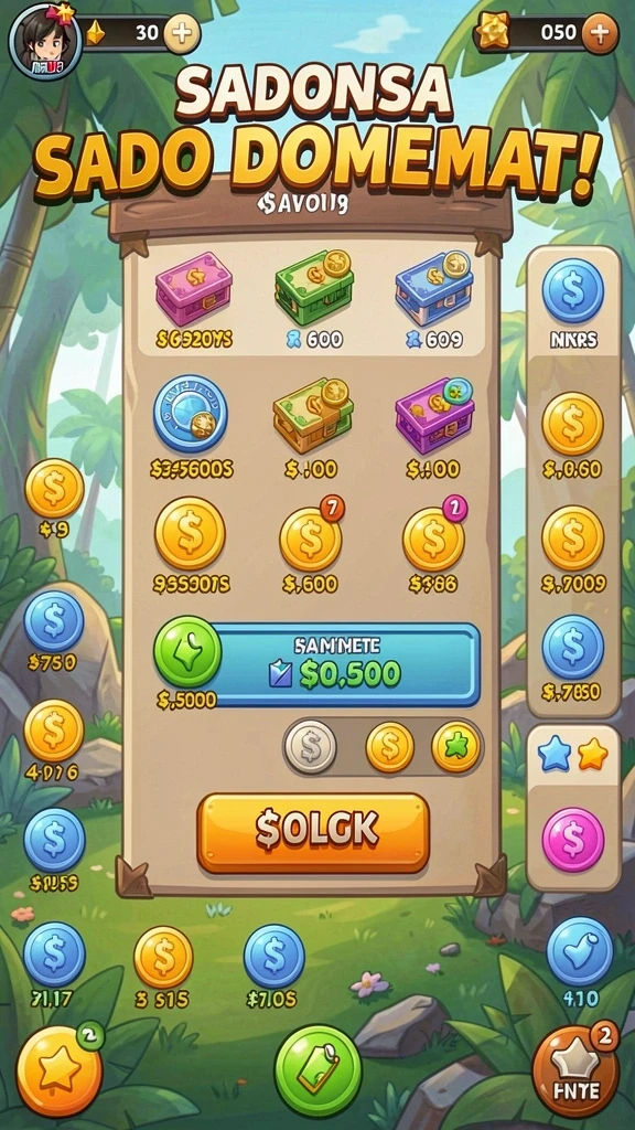 Beragam pilihan hadiah yang membuat permainan semakin menarik.