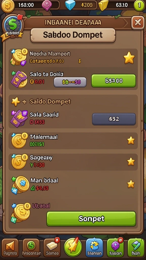 Fitur multiplayer yang memungkinkan bermain dengan teman.