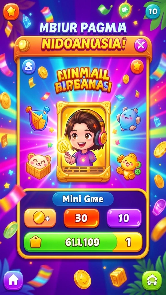 Berbagai pilihan permainan dengan hadiah menarik.