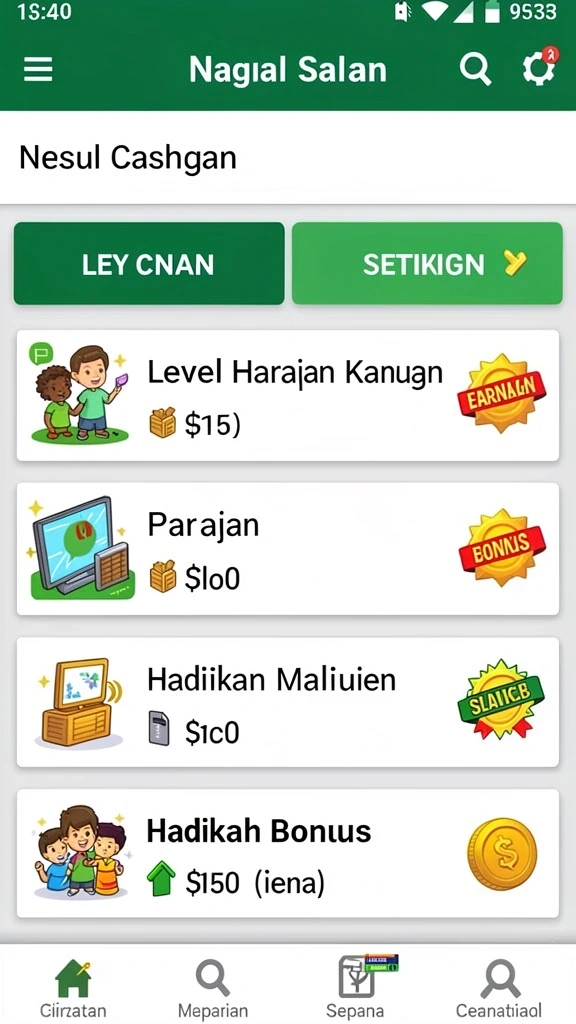 Tampilan antarmuka yang menarik dan mudah dinavigasi.
