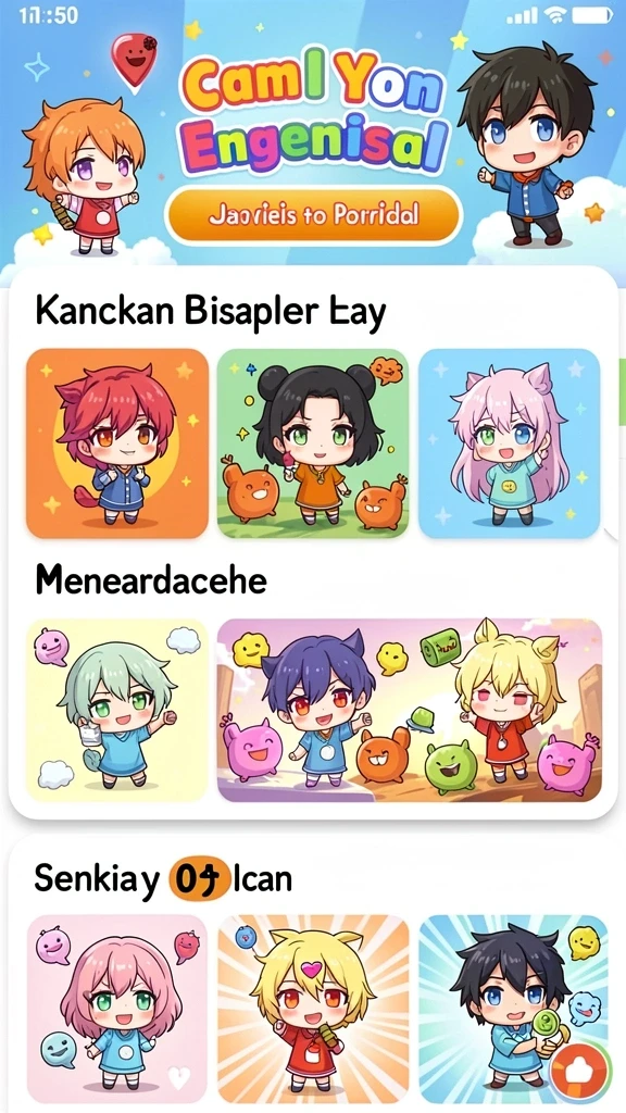 Level yang menantang dan penuh warna.