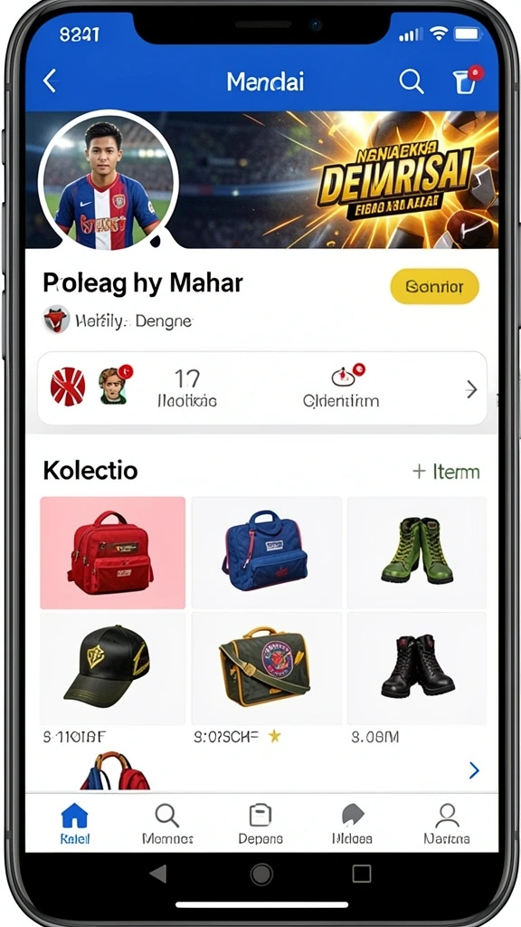 Menampilkan tampilan antarmuka yang menarik dan intuitif.