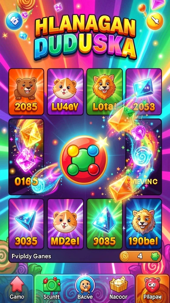 Fitur gameplay yang interaktif dan menyenangkan.