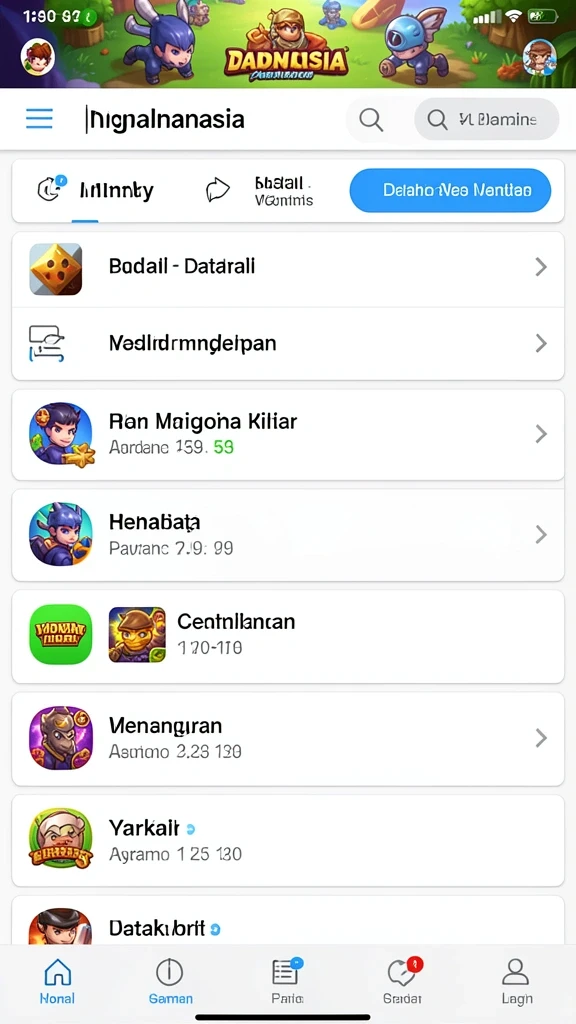 Karakter-karakter unik dan beragam yang bisa dimainkan.