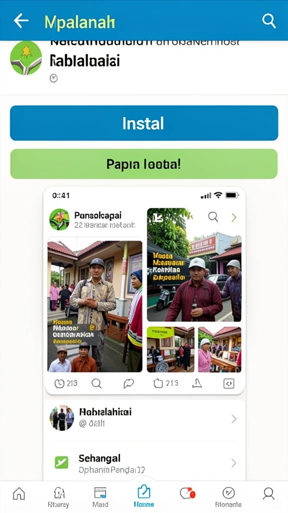 Tampilan antarmuka pengguna yang ramah.