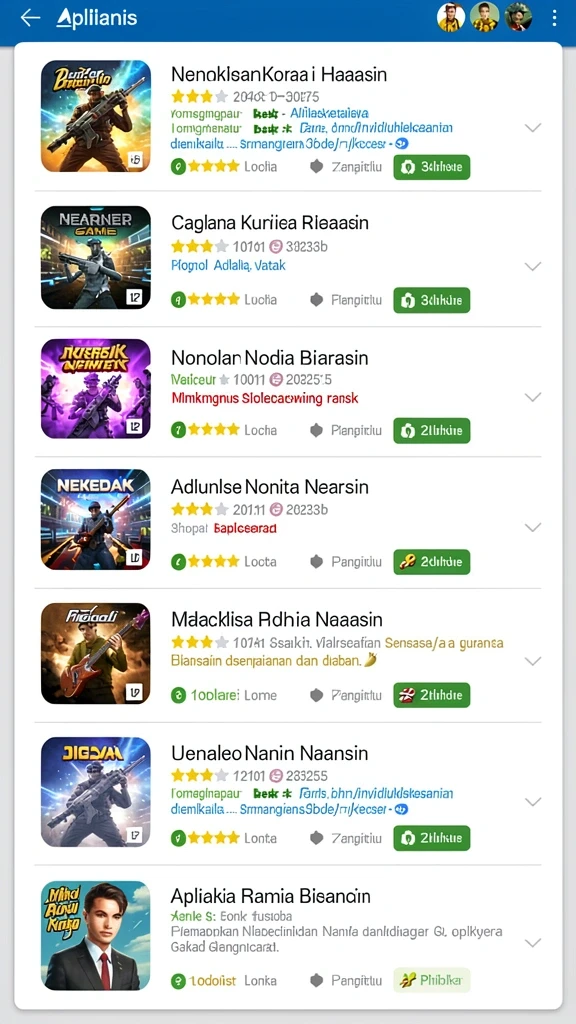 Tampilan antarmuka yang menarik dan user-friendly.