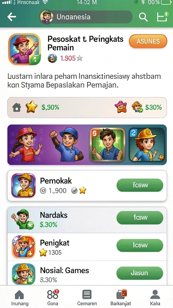 Komunitas aktif yang saling mendukung dan bersaing.