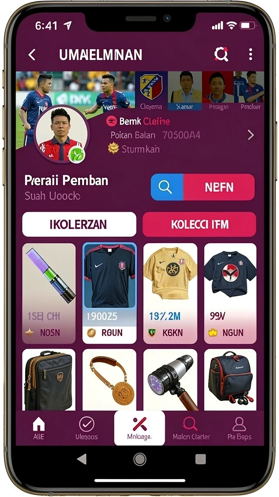 Tampilan antarmuka yang ramah pengguna dan sederhana.