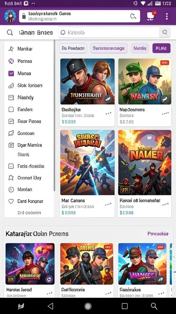 Tampilan antarmuka yang mudah dipahami.