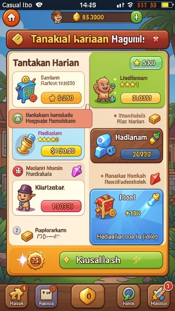 Fitur kustomisasi karakter yang menarik dan beragam.