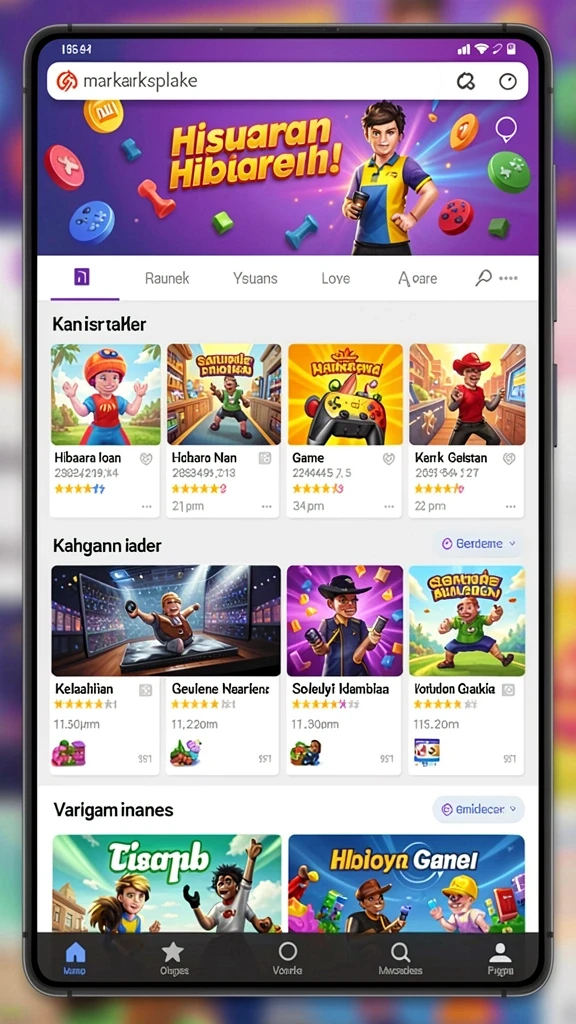 Tampilkan leaderboard dan kompetisi antar pemain.