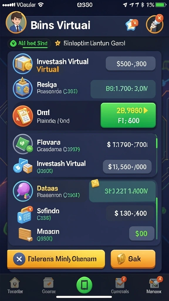 Statistik permainan dapat diakses secara real-time.
