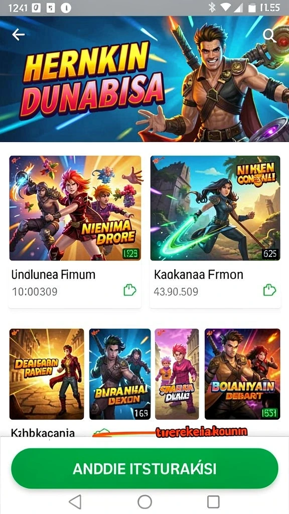 Tampilan antarmuka yang ramah pengguna.