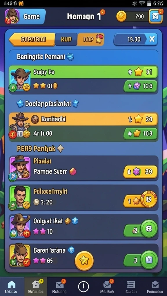 Multiplayer mode yang memungkinkan pemain bermain bersama secara real-time.