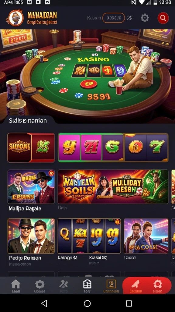 Pilihan tema slot yang beragam dan seru.