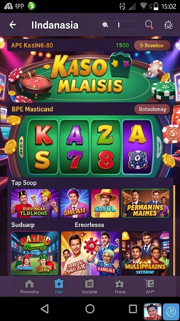 Momen seru saat menggunakan power-up di level.