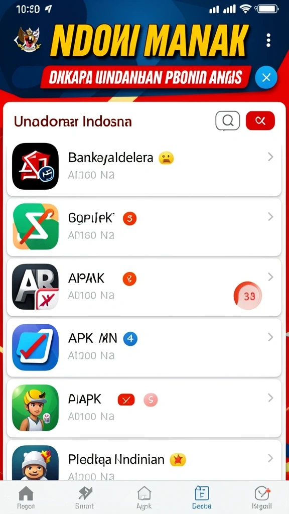Tampilan karakter menarik dan penuh warna.